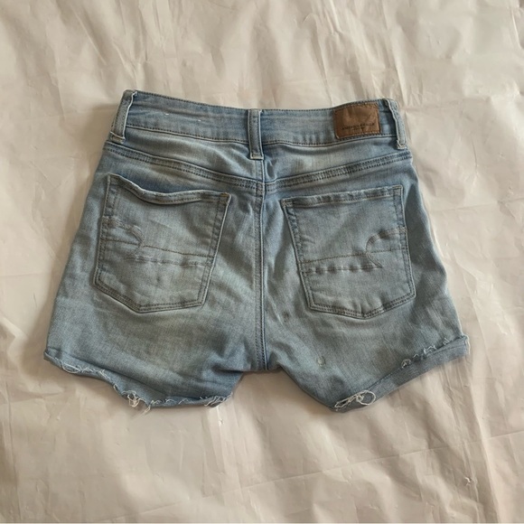 - 👖 American Eagle Outfitters High Waist Denim Shorts -  Woman’s Size 0 👖 - Picture 6 of 11